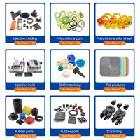 Servicio de Moldeo de Plástico Personalizado con Logotipo, Diseño y Fabricación de Moldes Profesionales en un Solo Lugar, Piezas de Plástico Personalizadas de PP, ABS, PC, HDPE