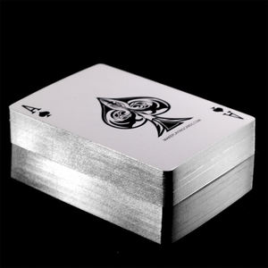 Jeu de cartes en feuille d'or de haute qualité pour adultes, cartes de Poker en plastique en papier doré, tarot personnalisé oraces, cartes de jeu fabricants - Product Image 5