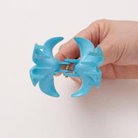 Barrettes personnalisées en forme de fleur de frangipanier tropicale pour femmes et filles, pinces à cheveux à griffes, accessoires de mode estivaux