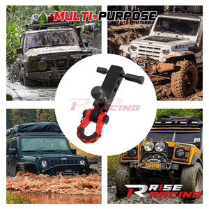 RISE - <span class=keywords><strong>Enganche</strong></span> <span class=keywords><strong>de</strong></span> Remolque <span class=keywords><strong>de</strong></span> Acero al Carbono <span class=keywords><strong>de</strong></span> 2 Pulgadas para Asiento Trasero, con Receptor, Precio Económico, Más Vendido - Product Image 5