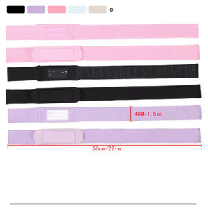 Custom Logo Men Women's <b>Gym</b> Lifting Straps with Powerlifting Hook Grip Belt Weightlifting <b>Wrist</b> <b>Support</b> - Product Image 3