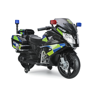 Motocicleta de <span class=keywords><strong>Policía</strong></span> para Niños a Batería, Juguete Montable con Ruedas de Entrenamiento, Juego al Aire Libre para Niños - Product Image 1