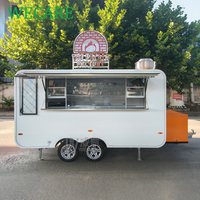 Wecare DOT Street Mobile Kitchen Ice Cream Coffee Popcorn Cart Bubble Tea Food Truck Catering Pizza Food Trailer Entièrement Équipé