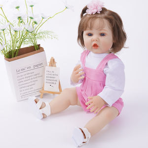 Bébé 22 Vajilla Babysitting Roue de respiration Voiture Toddler <span class=keywords><strong>Moving</strong></span> Handmade Black <span class=keywords><strong>Dolly</strong></span> Muneco Zoro Silicona Reborn Dolls - Product Image 5