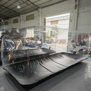 Tenda Auto Gonfiabile Trasparente Portatile, Riparo Protettivo a Bolla per Parcheggio, Copertura Garage per Esposizione Auto - Product Image 5