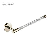 YUSON 10386-GD Accessoires de salle de bain Maison Anneau de serviette Or Accessoires de salle de bain en ligne