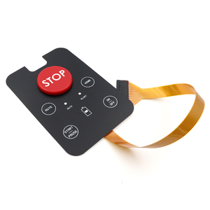 <strong>Flexible</strong> Waterproof <strong>Silicone</strong> Testing Membrane Switch Keypad <strong>Keyboard</strong> - Product Image 3