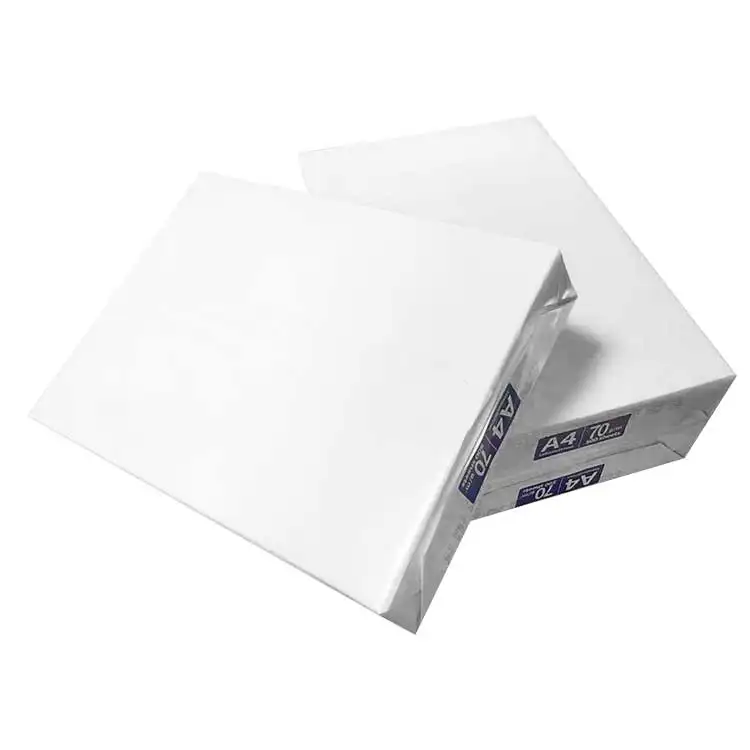 80 gsm A4 size 500 Sheets/Ream copy paper 100% wood free paper printing paper with plenty of stock