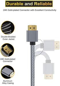 4k zertifizierte Version High Speed 18 Gbit/s 4K 60Hz Auflösung HDMI 2.0 4k Kabel unterstützung Dynamischer HDR TDR-Test - Product Image 3