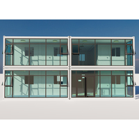 Villa modulaire personnalisée de haute qualité/hôtel/café, conteneurs d'expédition, bâtiments de maisons pour la pologne