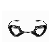Ensemble de garnitures intérieures en fibre de carbone ABS pour BYD Sealion 7 EV, comprenant les accessoires pour interrupteurs de fenêtre, aérateurs, levier de vitesses et volant
