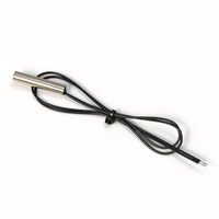 Tamaño pequeño 10K Ohms 3977 NTC Termistor Compresor Sonda de sensor de temperatura