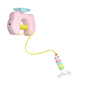 Nouveau jouet électrique écologique pour animaux de compagnie, plume <span class=keywords><strong>Yo</strong></span>-<span class=keywords><strong>Yo</strong></span> à suspendre à la porte pour le divertissement autonome des chiens, style dessin animé intelligent, pour les fêtes - Product Image 2