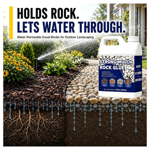 Colle <span class=keywords><strong>de</strong></span> fixation transparente haute résistance pour gravier et paillis, liant pour agrégats paysagers, adhésif pour pierres pour la construction <span class=keywords><strong>de</strong></span> jardins - Product Image 1