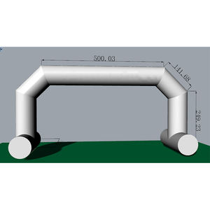 سعر المصنع حار بيع المنافسة نفخ الألعاب قوس نفخ مخصص PVC الأحداث نفخ الممر - Product Image 6