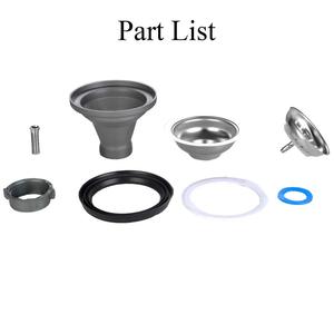 Assemblaggio di Filtro per Lavello da <span class=keywords><strong>Cucina</strong></span> in Acciaio Inossidabile di Qualità Premium per Scarichi da <span class=keywords><strong>Cucina</strong></span> - Product Image 6