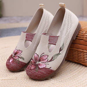 Scarpe in tessuto <span class=keywords><strong>DN</strong></span> antiscivolo, super morbide e leggere, scarpe da donna sportive in maglia, scarpe singole per primavera e autunno - Product Image 4