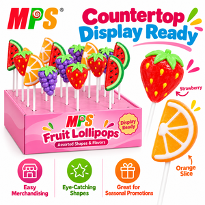 12g Assorted Candy Sticks Mix Fruit Lollipop Candy Sweet <strong>Confectionery</strong> - Product Image 2