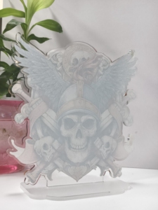Figurine de collection en acrylique double face personnalisée, édition limitée, avec couche holographique pour affichage à domicile - Product Image 5