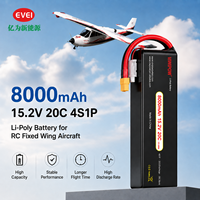 Paket Baterai Drone OEM High Density High Capacity Semi-solid State 8000mah 4S 15.2V Tegangan Tinggi untuk Pesawat UAS UAV VTOL Drone