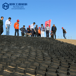 Geocell HDPE geocell/geotech lưới cho sử dụng ngoài trời cho sỏi đường lái xe paver dốc bảo vệ - Product Image 1