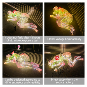 カスタマイズされた8m巨大インフレータブルマネキン屋外展示用エアモデルバルーンアート設置Inflatables - Product Image 2