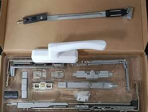 KPX05 Kit complet pour fenêtres, <span class=keywords><strong>système</strong></span> de fenêtres à battants en aluminium, <span class=keywords><strong>système</strong></span> de fenêtres à <span class=keywords><strong>ouverture</strong></span> <span class=keywords><strong>basculante</strong></span> et tournante, quincaillerie pour fenêtres à <span class=keywords><strong>ouverture</strong></span> intérieure - Product Image 3