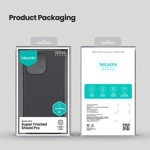 غطاء هاتف نيلكين لهواتف وان بلس 13T و13 و12 و12R وآيس 5 برو، درع فائق التعتيم مع إطار ناعم من البولي كربونات وغطاء خلفي صلب غير لامع - Product Image 6