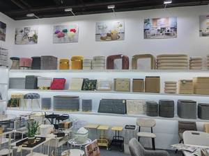 Móveis Modernos para Sala de Estar, Puff de Veludo Dourado com Armazenamento - Product Image 6