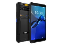 ODM - Lecteur de codes QR avec écran de 6 pouces, IP68, 5G, NFC, Android, mobile, lecteur de codes-barres 2D en option, PDA, processeur octa-core 2,4 GHz, 8 Go de RAM + 128 Go de ROM, batterie 5000 mAh