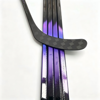 Bâton de hockey sur glace en fibre de carbone léger, durable et haute performance, flex 20-105, P90/P92/P29/P28, 380g, personnalisable