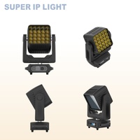 Luz Móvil LED de Doble Cara 25x15W RGBW 4en1 con Efecto Beam, Wash y Strobe para DJ, Club, Escenario, Bar, Discoteca