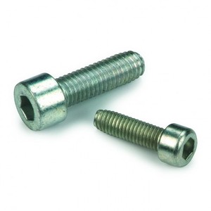 Vite con tappo di fornitura di fabbrica DIN 7500 E viti a incavo in acciaio zincato a esagono - Product Image 3