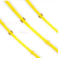 Bande lumineuse flexible à 300 led cob, CRI90, DC12V, dc 24v, 320 diodes/m