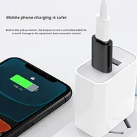 Adaptateur USB Type-C Femelle vers USB 3.0 Mâle, Convertisseur de Charge, Prise en Charge de la Charge Rapide HF516 pour la Charge et le Transfert de Données