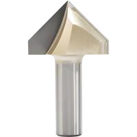 Fraise industrielle en alliage à rainure en V - Revêtement AlTiN, 3 cannelures en carbure pour centres d'usinage CNC - Personnalisable OEM - Pour mobilier et signalétique