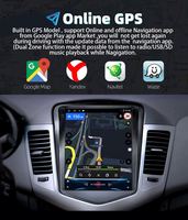 Autoradio multimédia Android 11 2 Din 9,7 pouces pour Tesla Type 9,7 pouces Stéréo Carplay 2din Navigation GPS