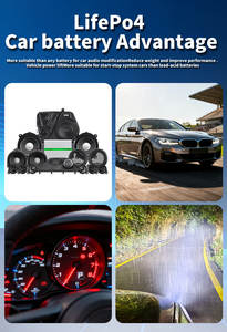 מצבר לרכב L2-400 בעל קיבולת גבוהה <span class=keywords><strong>12V</strong></span> 40Ah 1000CCA 12.8v 45Ah מצבר ליתיום לרכב - Product Image 2