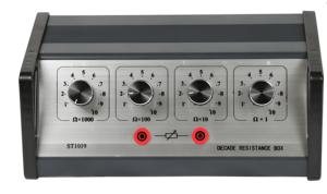 Hochpräziser Bereich 1111 Ohm Dekade Resistance Box mit sicherer 4mm Buchse - Product Image 2