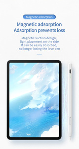 ปากกาสไตลัส WENKU WK027A สำหรับ iPad รุ่นปี 2018-2024 <span class=keywords><strong>พ</strong></span>ร้อมระบบแม่เหล็ก ปุ่มกดคู่ ลบได้ หัวปากกาเปลี่ยนไ<span class=keywords><strong>ด</strong></span>้ รองรับการสัมผัสฝ่ามือ - Product Image 2