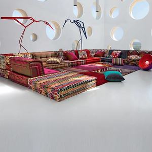 <span class=keywords><strong>Sofa</strong></span> Modular Modern untuk Ruang Tamu, <span class=keywords><strong>Sofa</strong></span> Kain <span class=keywords><strong>Corduroy</strong></span> yang Dapat Disesuaikan, <span class=keywords><strong>Sofa</strong></span> Sectional Mah Jong - Product Image 4