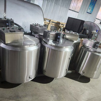 Machine de stérilisation des boissons en bouteille à longue durée de vie, pasteurisateur de 200 litres, machine de pasteurisation du lait de 1000 litres