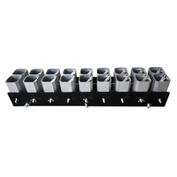 Supports de mortier pour feux d'artifice en aluminium de 2 pouces, 21 coups, haute qualité, prix usine