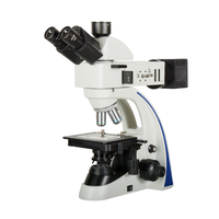 Longue Distance de travail de haute qualité avec microscope numérique métallurgique trinoculaire de dispositif de polariseur pour le laboratoire