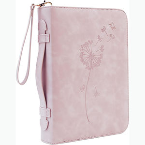 Funda para Biblia de Muestra Gratuita para Hombre, Funda Protectora para Biblia, Bolsa Organizadora de Transporte con Cremallera y Bolsillos, Tamaño Estándar - Product Image 4