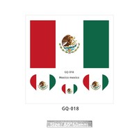 Pegatinas Temporales con Diseño de Corazón, Resistentes al Agua, al Sudor y Ecológicas, para Eventos Deportivos y Bares, Fáciles de Despegar