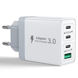 <span class=keywords><strong>Cargador</strong></span> USB de 40 W QC 3.0 Tipo C PD de 20 W con Carga Rápida para <span class=keywords><strong>iPhone</strong></span> 16 15 Samsung Xiaomi Teléfono Móvil Enchufe de Pared para UE EE. UU. Reino Unido - Product Image 1