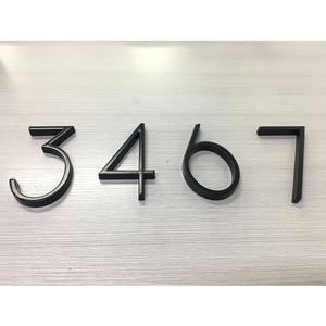Numero Civico Galleggiante in Lega di Zinco da 5 Pollici, Numero <span class=keywords><strong>3</strong></span> per Decorazione di Porte, Giardini e Cassette Postali - Product Image 6