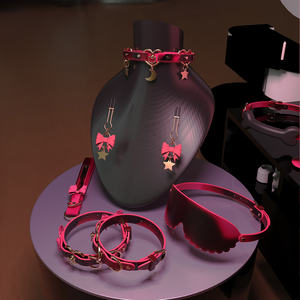 Menottes sexuelles BDSM, menottes de cheville, bâillon, couvre-yeux, ensemble de restraints en cuir pour adultes, kits de <span class=keywords><strong>bondage</strong></span>, jeux sexuels pour couples, jouets sexuels - Product Image 3