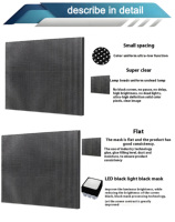 Panel LED P1.25 a Todo Color, Video Wall 4K, Módulo HUB75 para Uso en Interiores con Animación de Texto, Gráficos y Soporte SDK